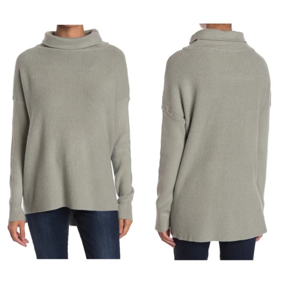 Devotion by Cyrus Cowl Neck Ribbed Tunic Sweater XXS - Picture 1 of 7